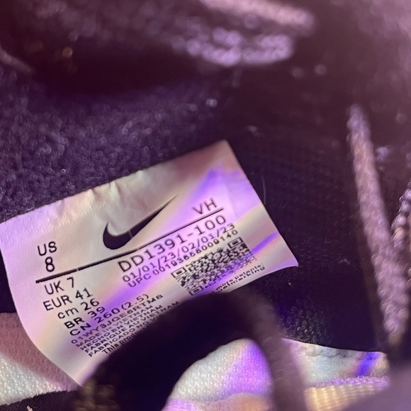 🔥 NIKE DUNK LOW RETRO PANDA BLACK WHITE SNEAKER SHOES MENS SIZE 8 DD1391-100 - Picture 9 of 9